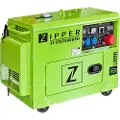 Zipper ZI-STE7500DSH, 5700 W, 230 V, 14,5 l, Diesel, Elektronisk, 50 Hz