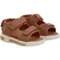 En fant Sandals Velcro w. Light Mocha Mousse