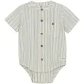En fant Body Shirt SS Stripe Eggnog