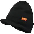 Stihl Beanie Visir Black Cap