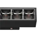 SLV IN-LINE 22, Overflateegnet, Ikke-utskiftbare pærer, LED, 7,3 W, 610 lm, Sort