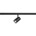 SLV NUMINOS XS, Spotlight på skinne, Ikke-utskiftbare pærer, LED, 8,7 W, 720 lm, Sort, Kromfarget