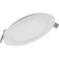 Ledvance DOWNLIGHT SLIM - Wall/ceiling recessed lamp - LED - 6 W - varmt hvitt lys - 3000 K - rund - hvit