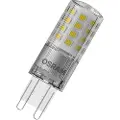 Osram LED STAR+ - LED-lyspære - form: PIN - klar finish - G9 - 4 W (ekvivalent 40 W) - klasse E - varmt hvitt lys - 2700 K