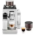 De'Longhi De’Longhi Rivelia EXAM440.55.W, Espressomaskin, 1,4 l, Kaffe bønner, Malt kaffe, Innebygd kaffekvern, 1450 W, Hvit