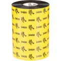 Zebra 3400 Wax/Resin - Svart - 89 mm x 450 m - skriveblekkbåndspåfyll (termooverføring) - for Zebra R-140 PAX 110, 170 Xi Series 110, 140, 170, 90, 96 Z Series Z4Mplus, Z6Mplus