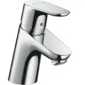 Hansgrohe focus single lever basin mixer 70 with push-open w