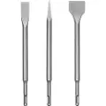 Kwb 247190, Rotasjons hammer, Drill bit set, 250 mm, Betong, Kalkstein, Sandsten, Stein, SDS Plus, 3 stykker