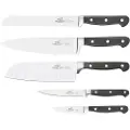 Lion Sabatier Pluton knife set steel/black