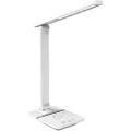 Lippa LED Desk Lamp with Wireless Charging - White