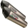 Gpr Exhaust Systems Gp Evo4 Titanium Dual Dorsoduro 1200 11-16 Cat Homologert Slip On Lyddemper
