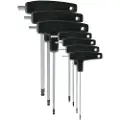 VAR Verktøy Set Of 7 P Handled Hex Wrenches With Ball Ends