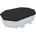 Bestway 58424, Overtrekk, Grå, PVC, Oval, 20 cm, 30 cm