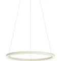 QAZQA Design Pendellampe Beige 60cm inkl. LED 3-Trinns Dimbar - Girello