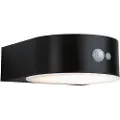 Paulmann 94570, Vegglys, Sort, Plast, Rustfritt stål, IP44, Inngang, Garage, Terrasse, III