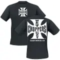 West Coast Choppers Og Cross Kortarmet T-skjorte