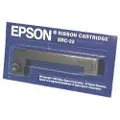 Epson ERC 22B - Svart - skriverbånd - for M 180, 190, 195