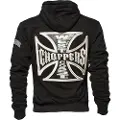 West Coast Choppers Og Classic Panel Genser Med Hel Glidelås
