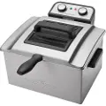 ProfiCook PC-FR 1038 - Dypsteker - 5 liter - 3 kW - rustfritt stål / svart