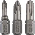 Bosch Powertools Bosch Accessories 2607001752 Krydskærv-bit PH 1, PH 2, PH 3 ekstra hård C 6.3 3 stk