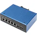 Digitus Gigabit Ethernet Poe Industrial L2 4+2 Ports. Managed Switch