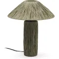 Kave Home Kave HomeSamse bordlampe i naturlig raffiaGrønnBordlamperFra Homeroom