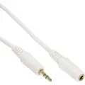 InLine 99934W, 3.5mm, Hankjønn, 3.5mm, Hunkjønn, 1 m, Hvit