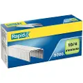 Rapid Standard - Stifter - 10/4 - 4 mm - galvanisert stål - pakke av 5000 - for Economy E10, T1 Fashion F10, F11, F15 Soon PL