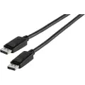 Vivanco Data kabel Displayport Hann - Hann 1.8 m svart