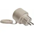 Shelly Outdoor Plug S Gen3, Utendørs, Mokka, 50 m, 30 m, IP44, Trådløs