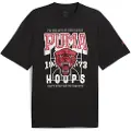 Puma Rival Rage Basketball Tee Men, Clothing, Black, M
