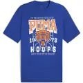 Puma Rival Rage Basketball Tee Men, Clothing, Vivid Blue, L
