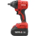YATO børsteløs slagnøkkel 18V 350Nm 2x4,0Ah