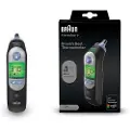 Braun ThermoScan 7 juodas øretermometer med Age Precision