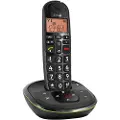 Doro PhoneEasy 105wr, DECT telefon, Høyttalertelefon, 20 oppføringer, Ringe-ID, Svart