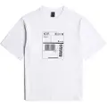 G-Star for man. D26052-D959-110 Shipping Graphic Boxy Ribbed T-Shirt white (XL), Casual, Short sleeve, Organic Cotton, Sustainable