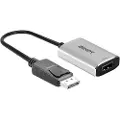 Lindy 41094, 0,11 m, DisplayPort, HDMI, Hunkjønn, Hankjønn, Rett