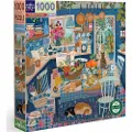 Eeboo Blue Kitchen Epztbuk Puslespill 1000 Stykker