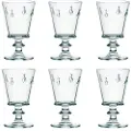 La Rochère La RochéreAbeille 6 glass med fot La RochereTransparentGlassFra Homeroom