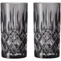 Nachtmann NachtmannLongdrink Noblesse Smoke 39,5cl 2-pakningGråDrinkglass & shotglassFra Homeroom