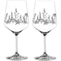 Nachtmann NachtmannVin/Spritz Glass Tattoo Botanical Black 2-pkTransparentVinglassFra Homeroom