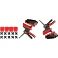 Bessey Skruetvinger Bessey EZ360TD-SET Spann-Weite (max.):450 mm Udhængsmål:80 mm