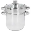 Kitchencraft Pasta With Steamer Insert Italian Gryte