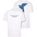 Mister tee Paperbird Oversize Kortarmet T-skjorte