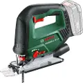 BOSCH POWER4ALL AdvancedSaw 18V, Sort, Grønn, 45°, Aluminium, Laminat, Plast, Stål, Tre, Aluminium, Børsteløs, 3000 spm - SOLO