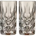 Nachtmann NachtmannLongdrink Noblesse Taupe 2-pakningBrunDrinkglass & shotglassFra Homeroom