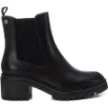 Xti for woman. 14331301-NEGRO Ankle boots 143313 black (38), 5 to 8 cm, Zip, Casual