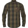 Härkila Akkan Skjorte Herre Willow green/Shadow brown, L