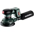 Metabo SXA 18 LTX 125 BL, Eksentersliper, Sort, Grønn, Børsteløs, 4000 RPM, 10000 RPM, 2 mm - SOLO