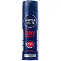 Nivea Dry Impact Male Spray 150ml
